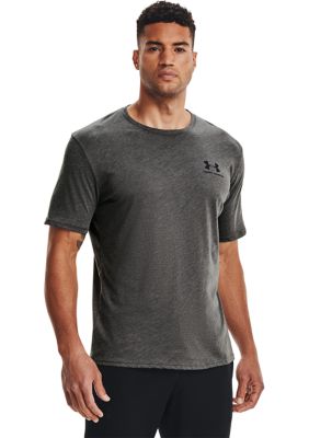 Under Armour Men's Big & Tall Sport Stlye T-Shirt, Grey, 3XL