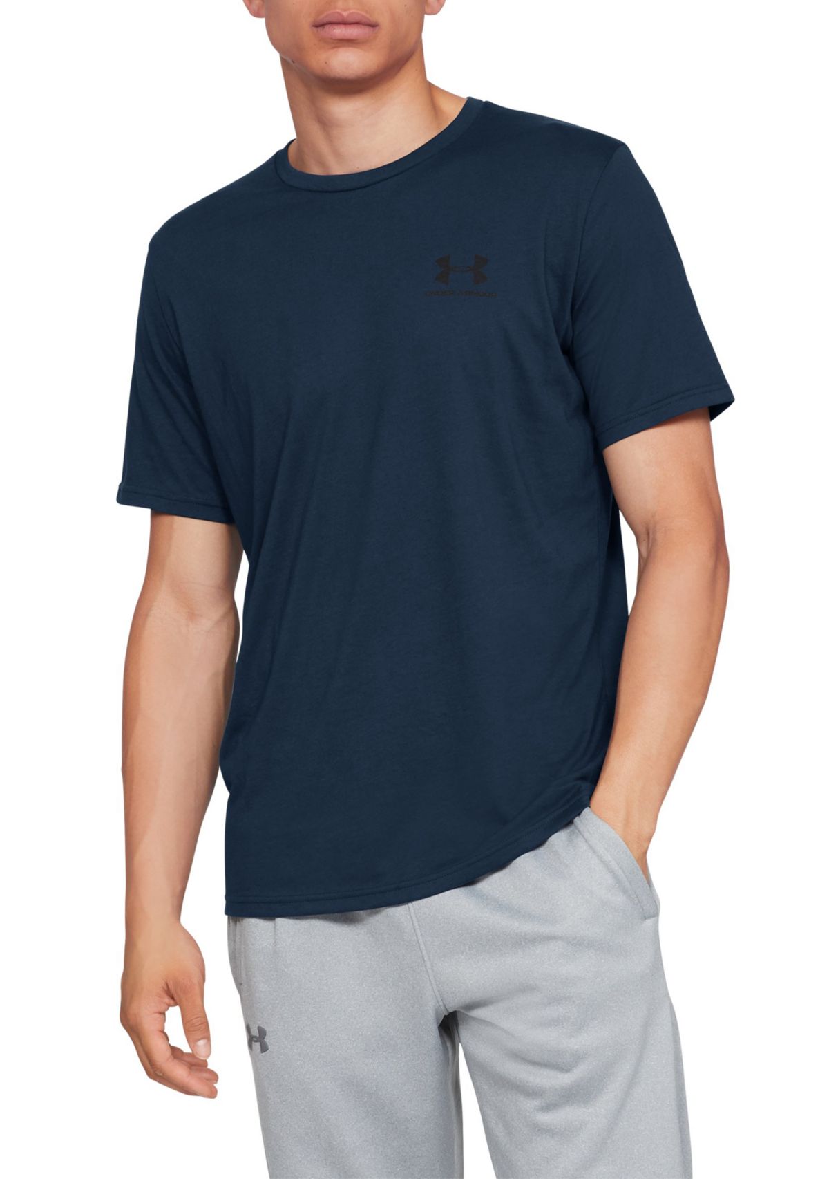 Short Sleeve Left Chest Logo Tee