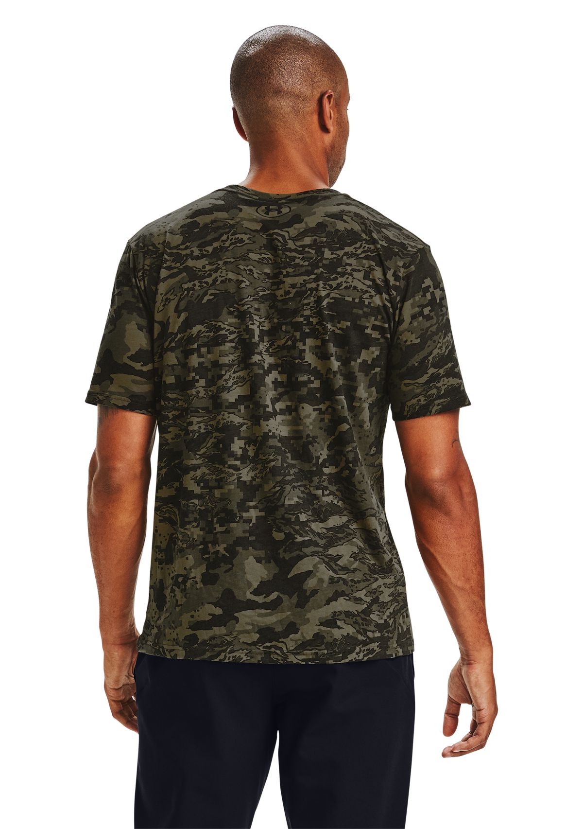 Big & Tall Short Sleeve Camo T-Shirt