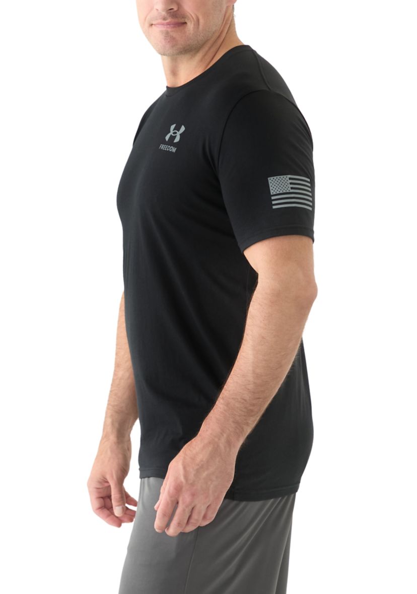 Big & Tall Short Sleeve Freedom Flag Graphic T-Shirt