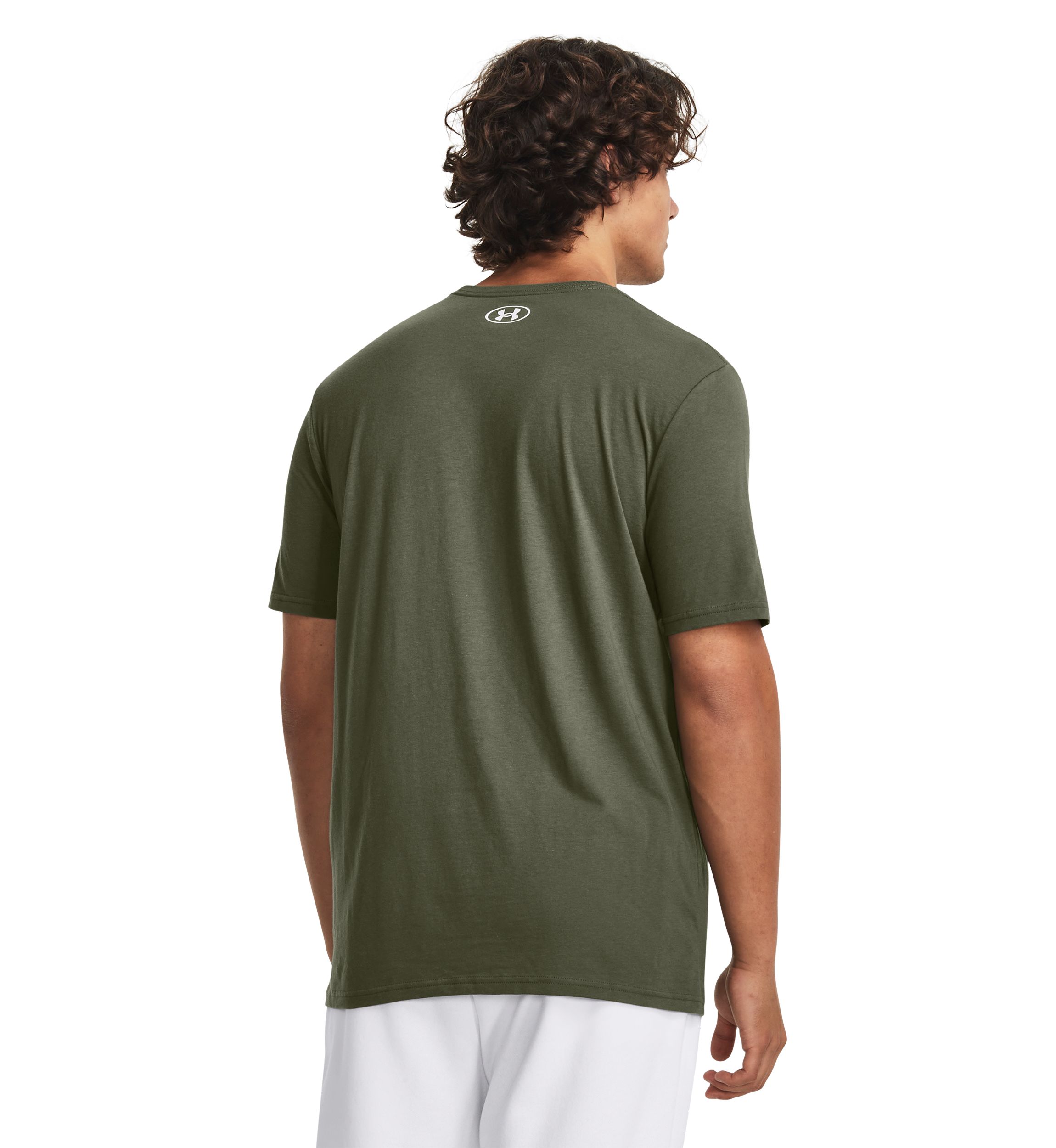 Camo Chest Stripe Graphic T-Shirt