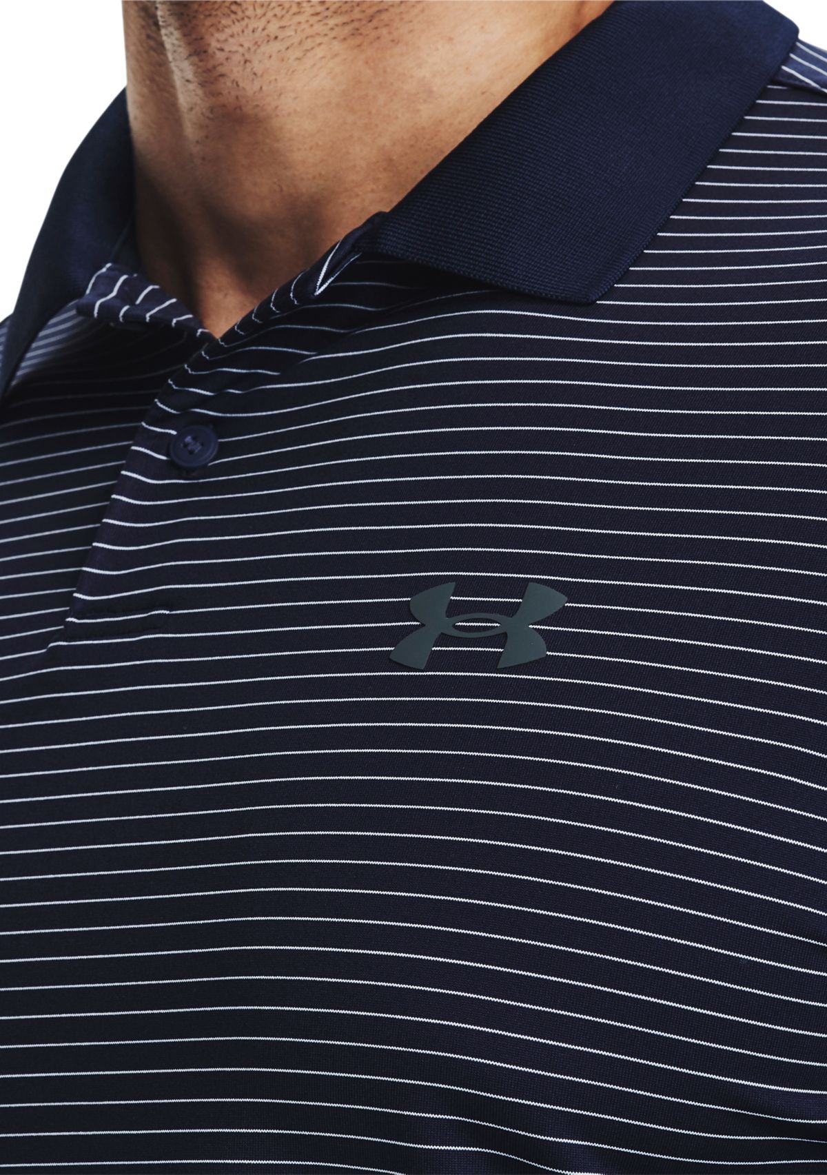 Mens Matchplay Stripe Polo Shirt