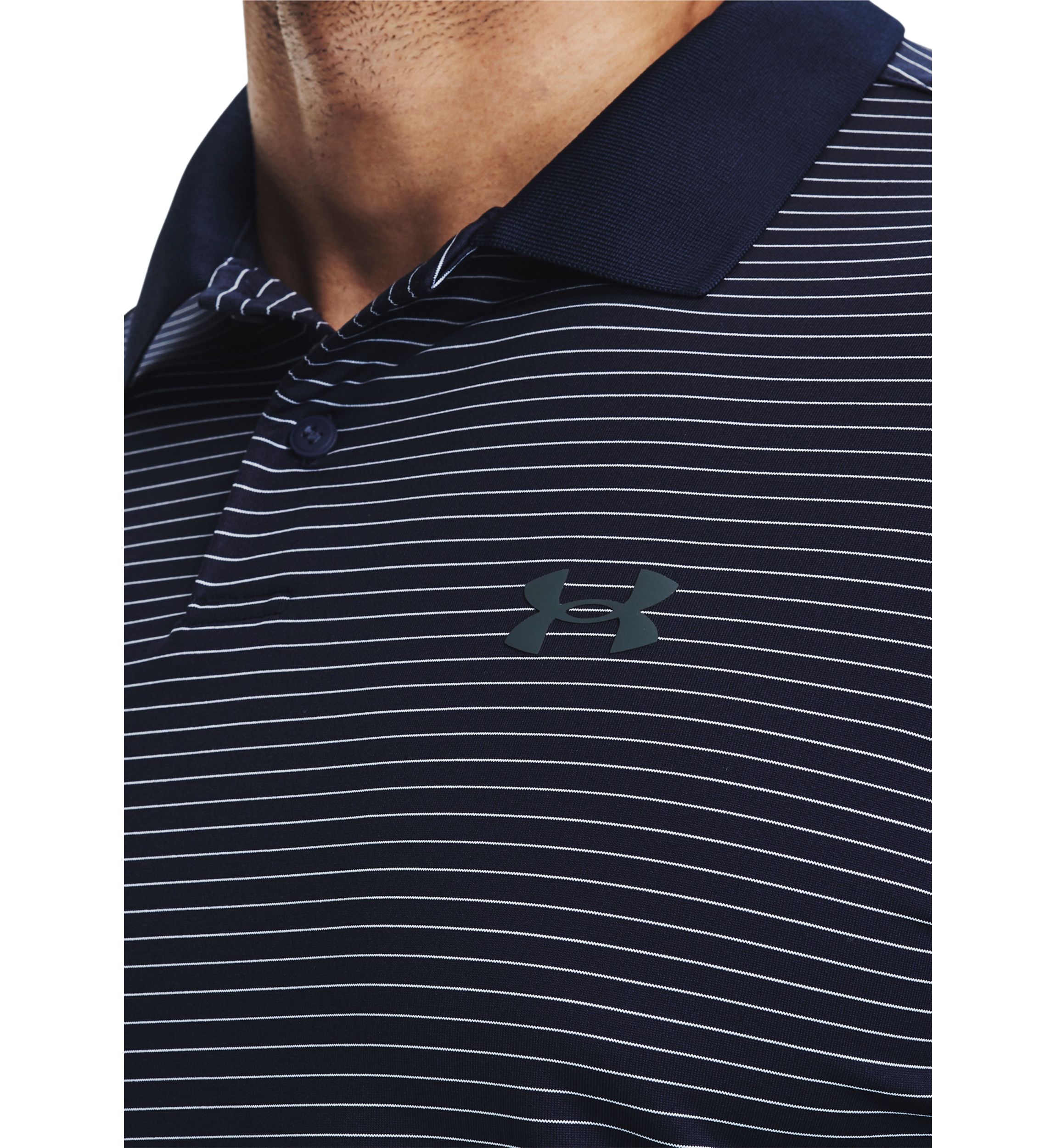 Mens Matchplay Stripe Polo Shirt