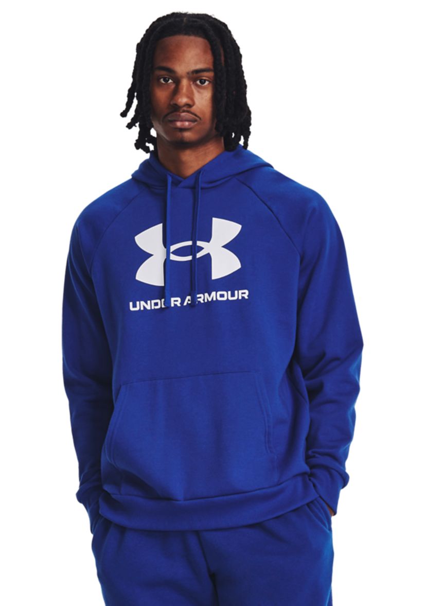 Mens UA Rival Fleece Logo Hoodie