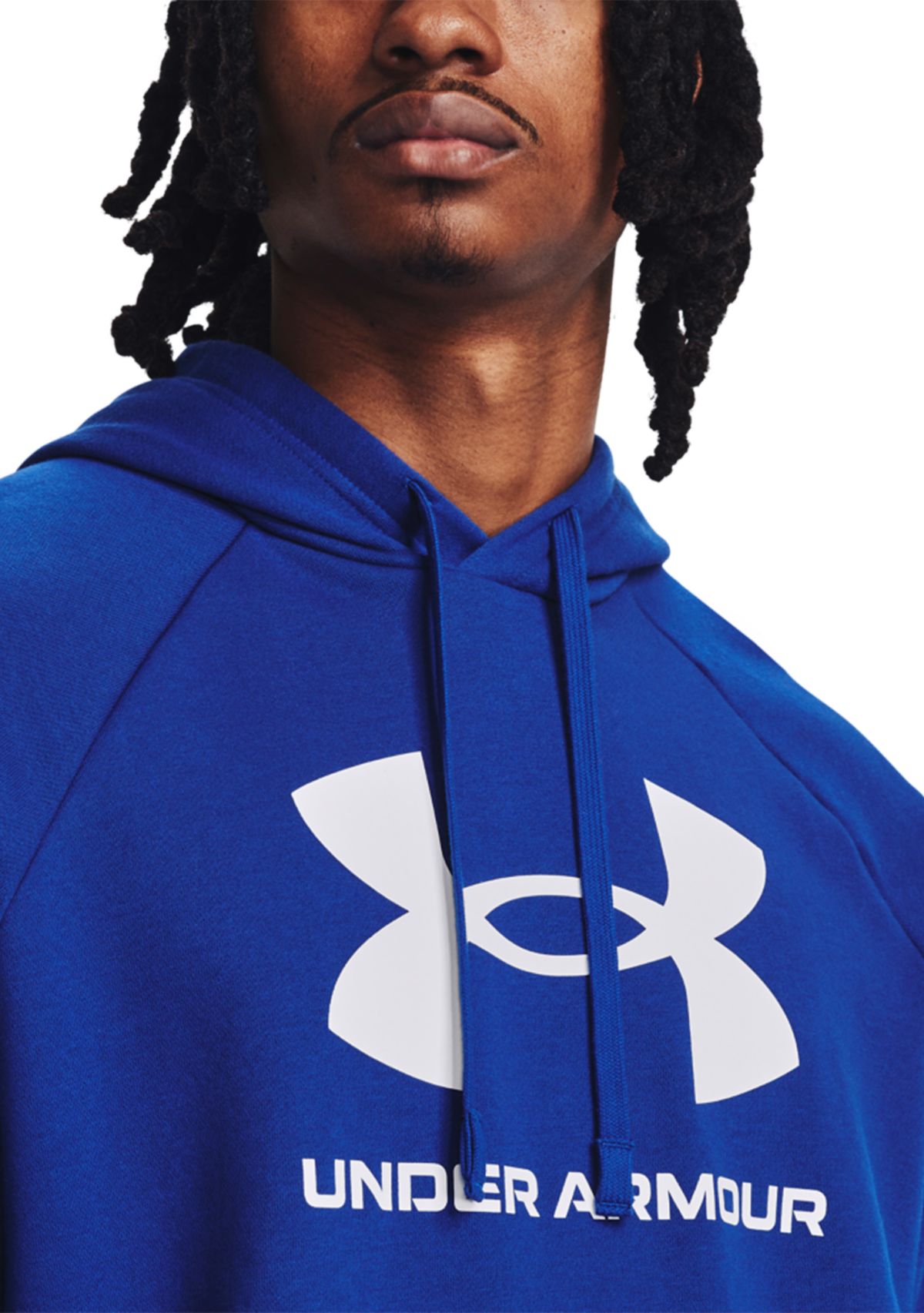 Mens UA Rival Fleece Logo Hoodie