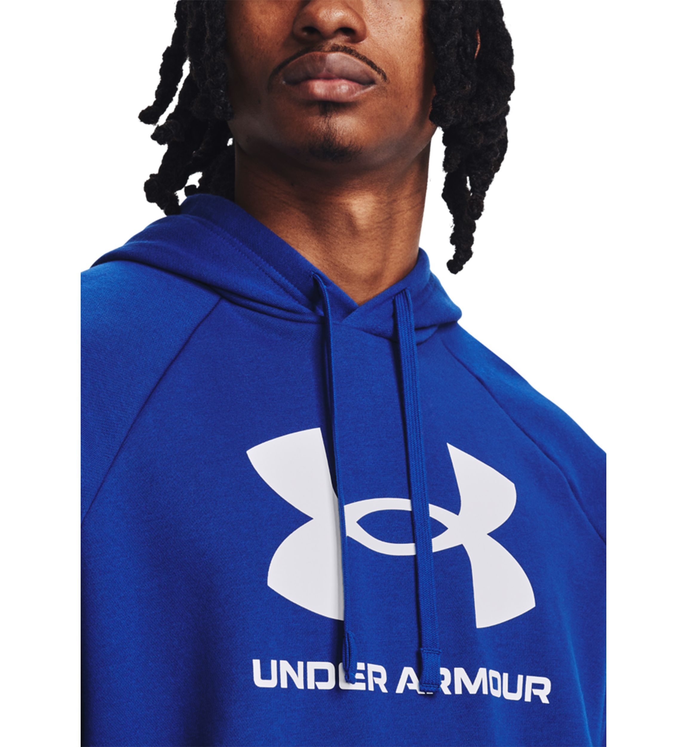 Mens UA Rival Fleece Logo Hoodie