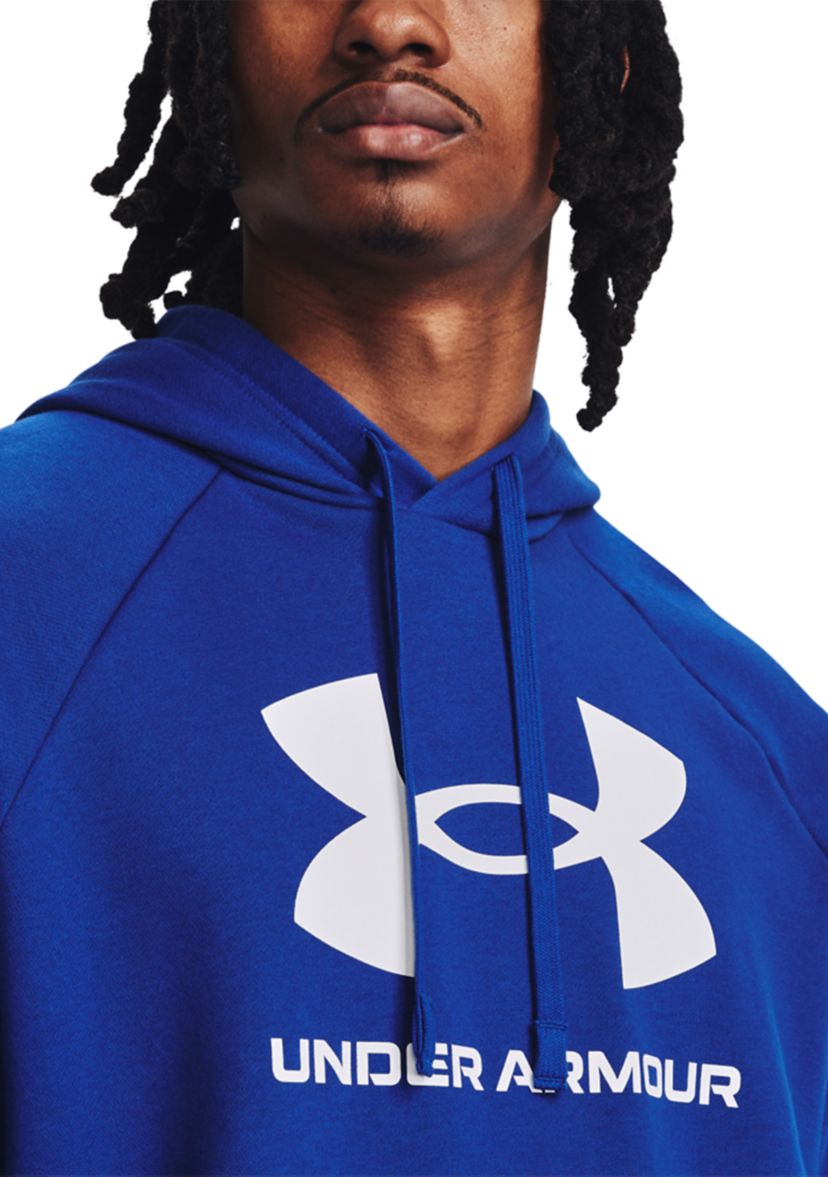 Mens UA Rival Fleece Logo Hoodie