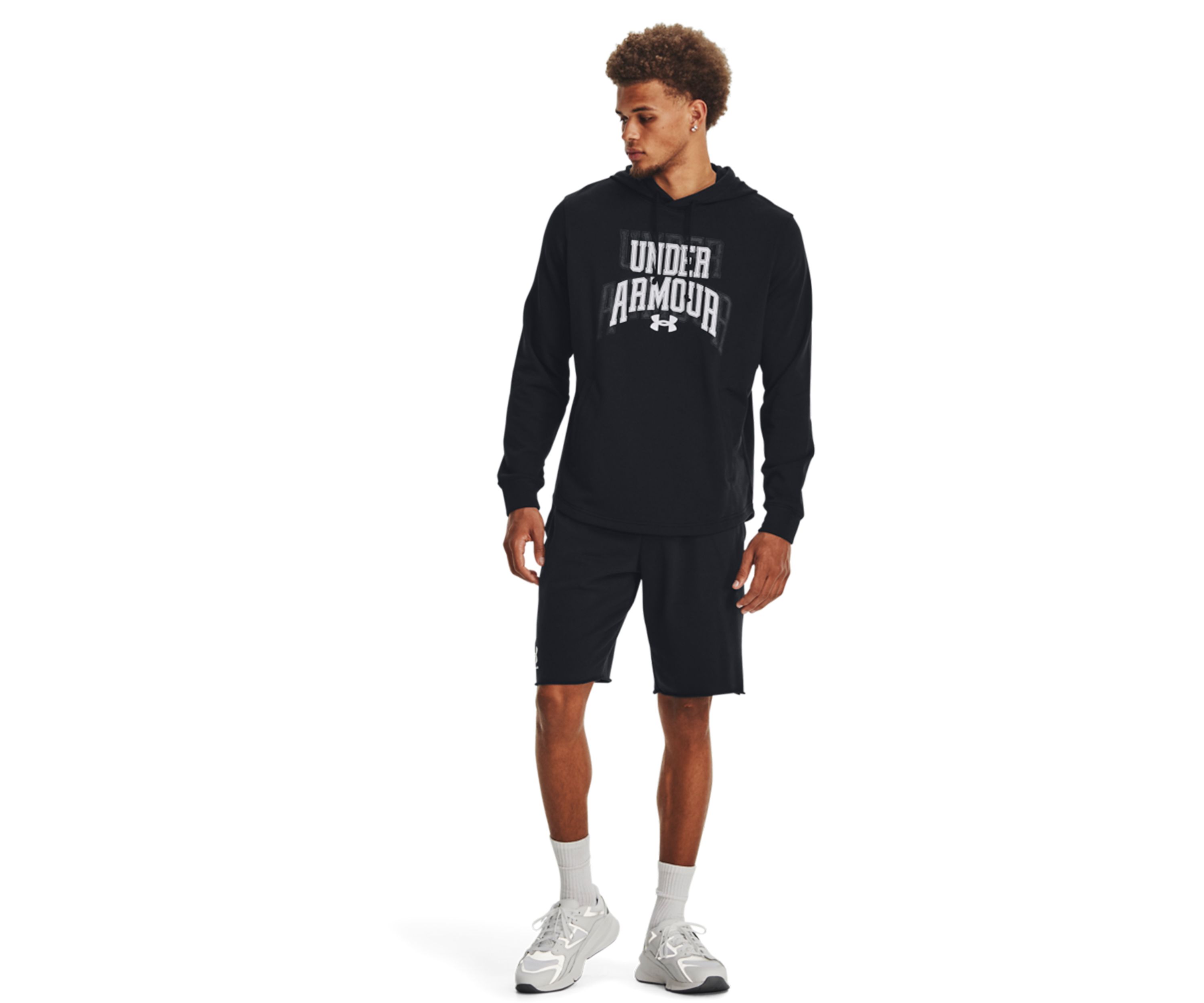 Mens UA Rival Terry Graphic Hoodie