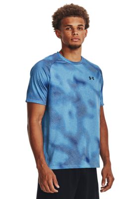 Under Armour Men's Big & Tall UA Techâ¢ 2.0 Lino Print Short Sleeve -  0196884796624