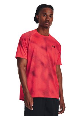 Under Armour Men's Big & Tall UA Techâ¢ 2.0 Lino Print Short Sleeve -  0196884798871