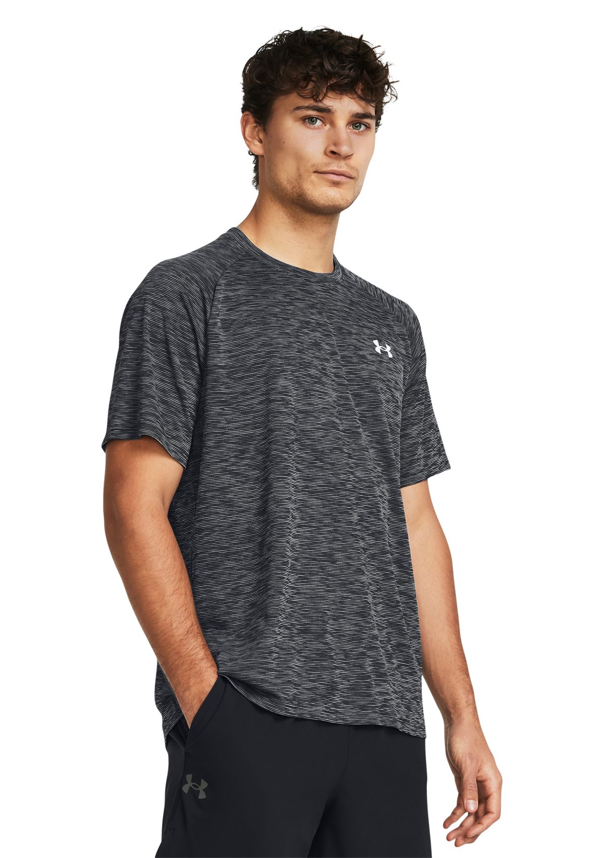 Big & Tall Short Sleeve Tech Textured T-Shirt