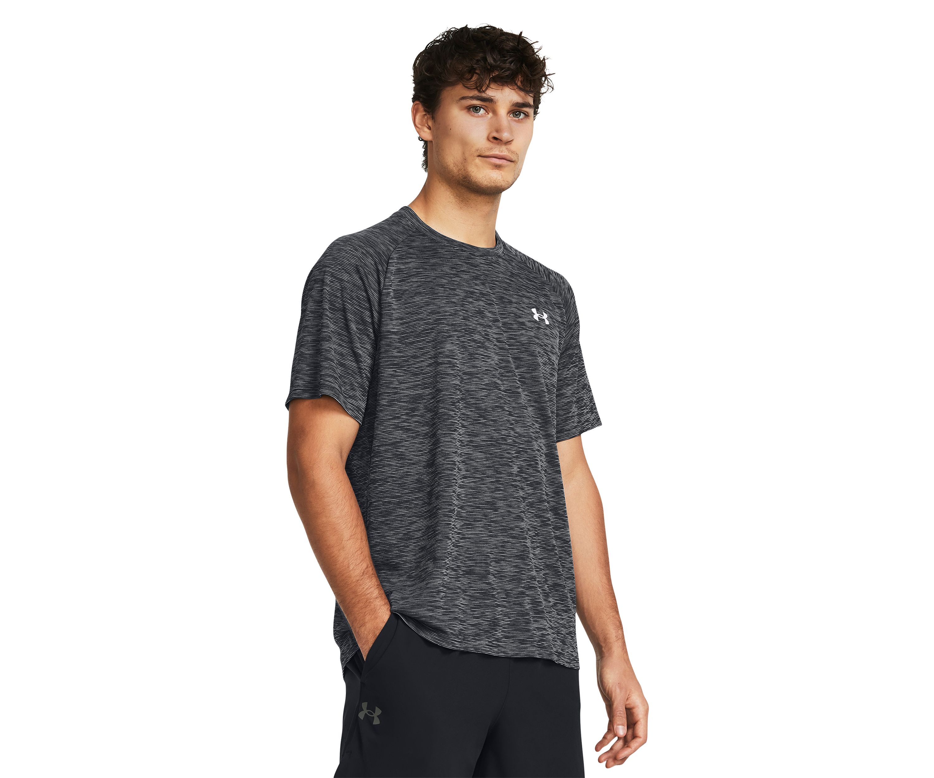 Big & Tall Short Sleeve Tech Textured T-Shirt