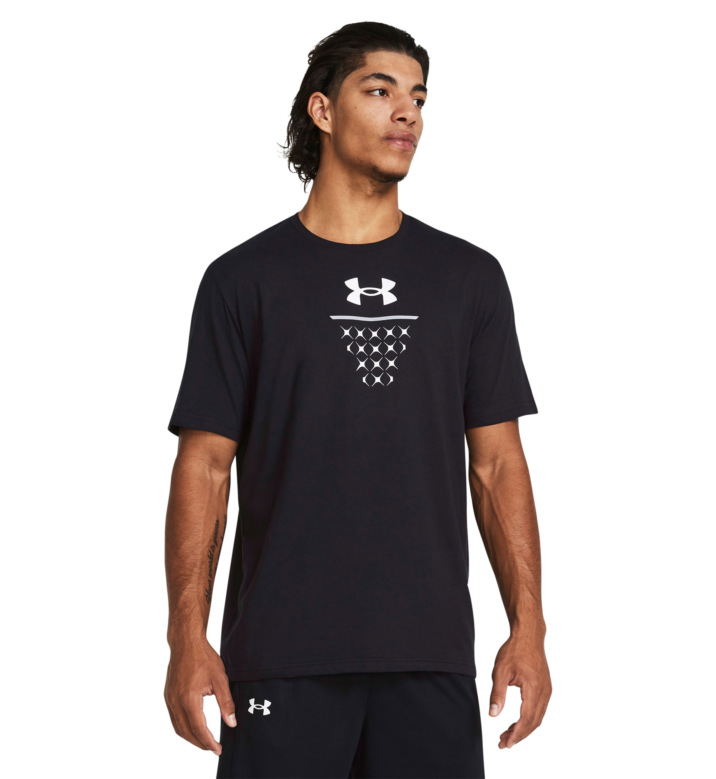 Basketball Net Icon Graphic T-Shirt
