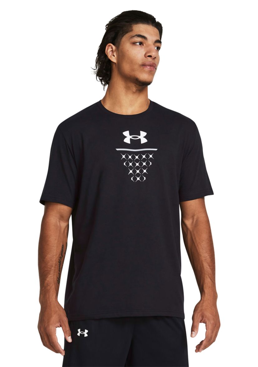Basketball Net Icon Graphic T-Shirt