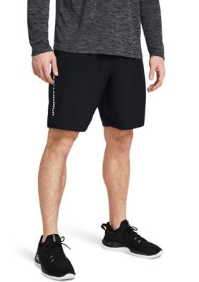 Under Armour Men's Tech Woven Wordmark Shorts, Black, XL