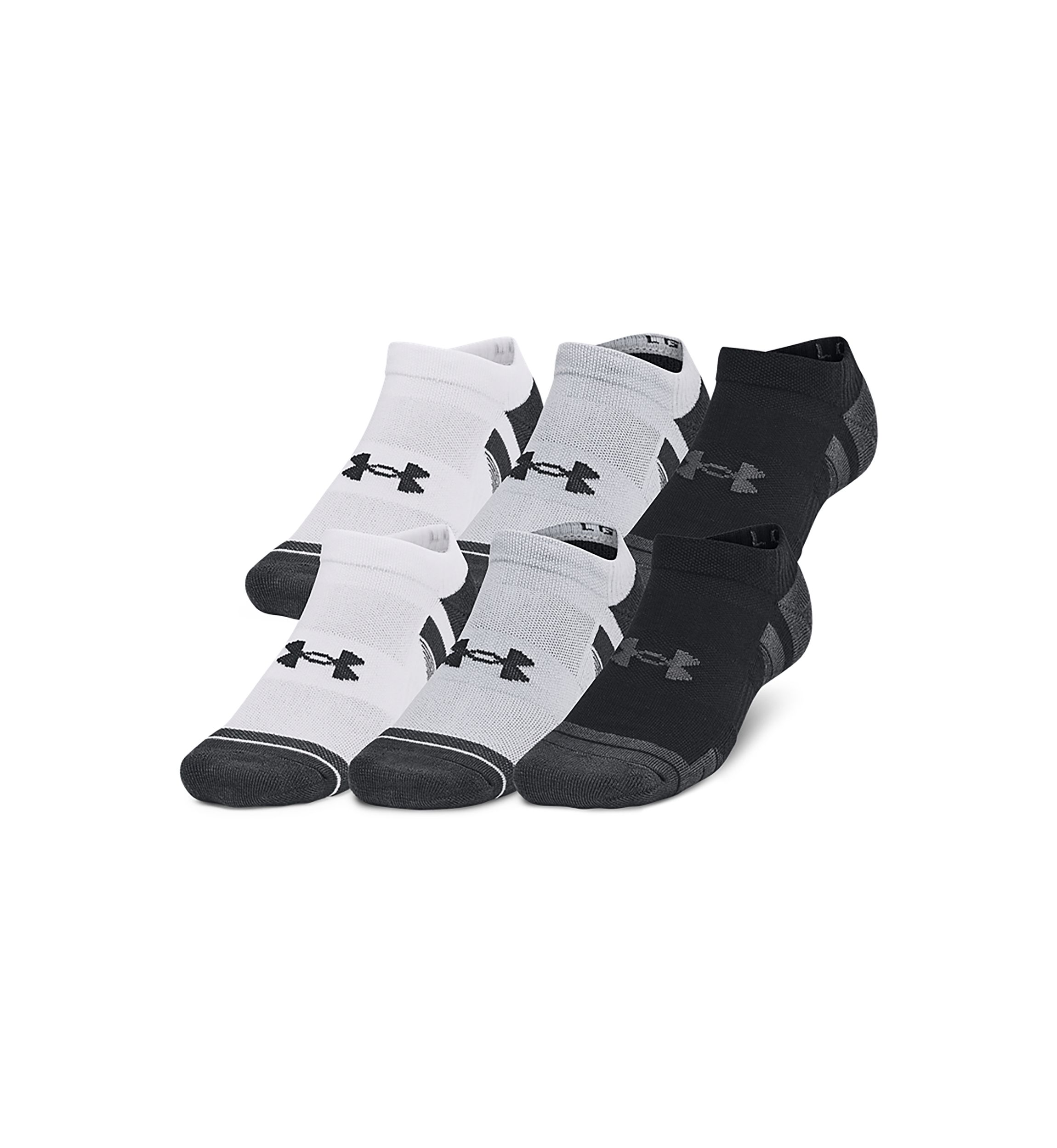 Performance Tech No Show Socks - 6 Pack