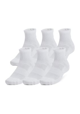 Under Armour Men's Quarter Socks - 6 Pack