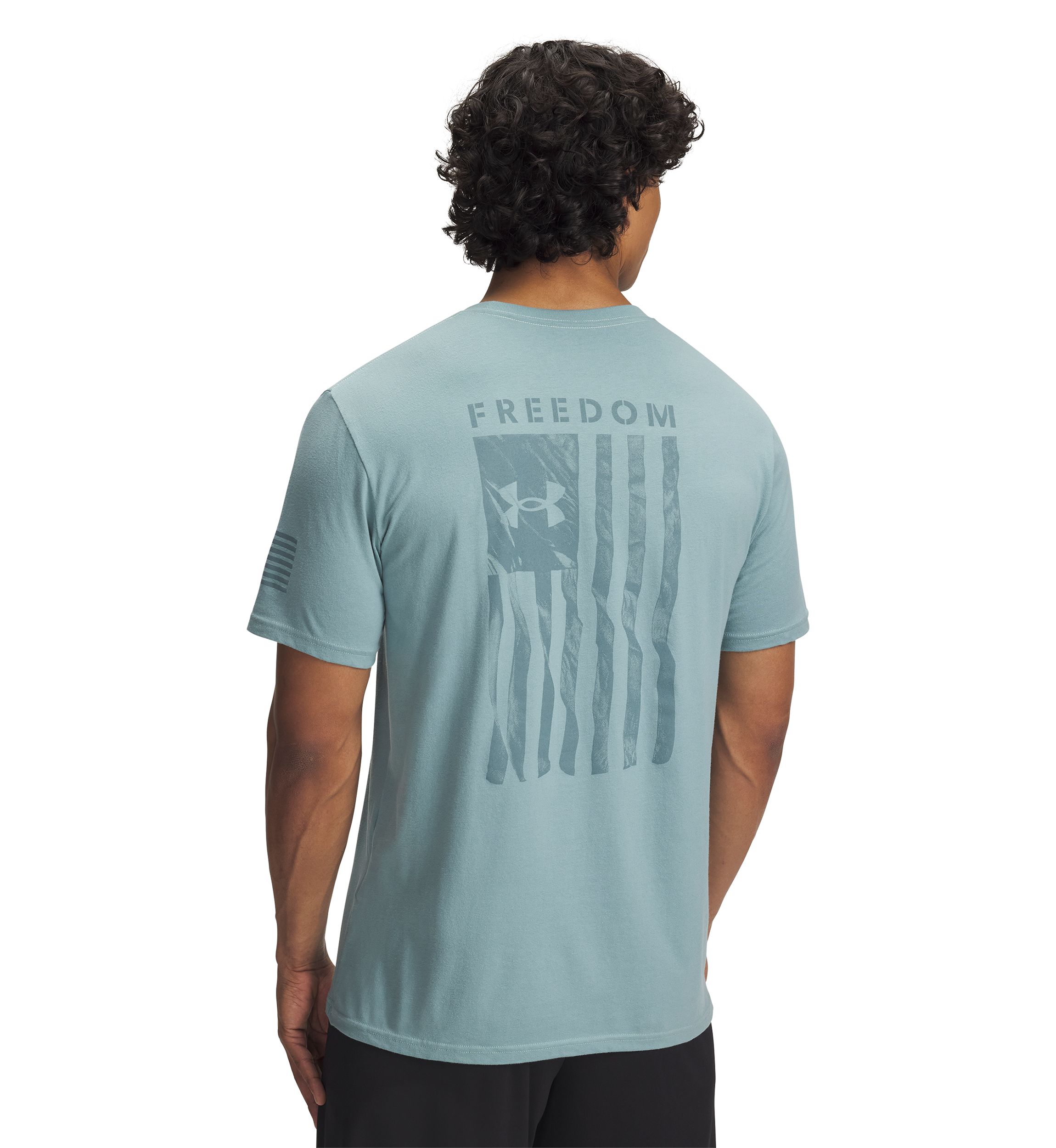 Big & Tall Freedom Flag Graphic T-Shirt