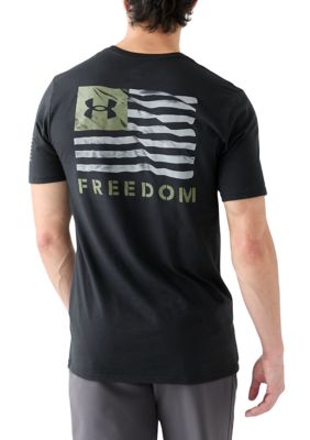 Under Armour Men's Freedom Banner Graphic T-Shirt, Black, 2XL