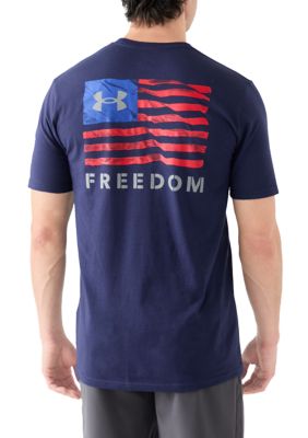 Under Armour Men's Freedom Banner Graphic T-Shirt, Navy Blue, Small