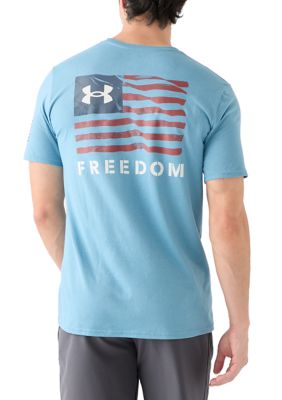 Under Armour Men's Freedom Banner Graphic T-Shirt, Blue, Small
