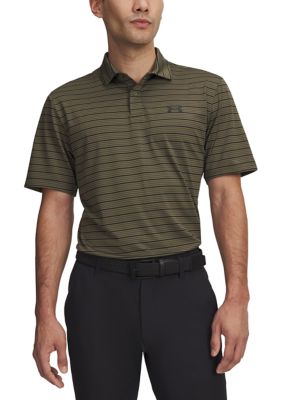 Under Armour Men's UA Matchplay Stripe Polo Shirt