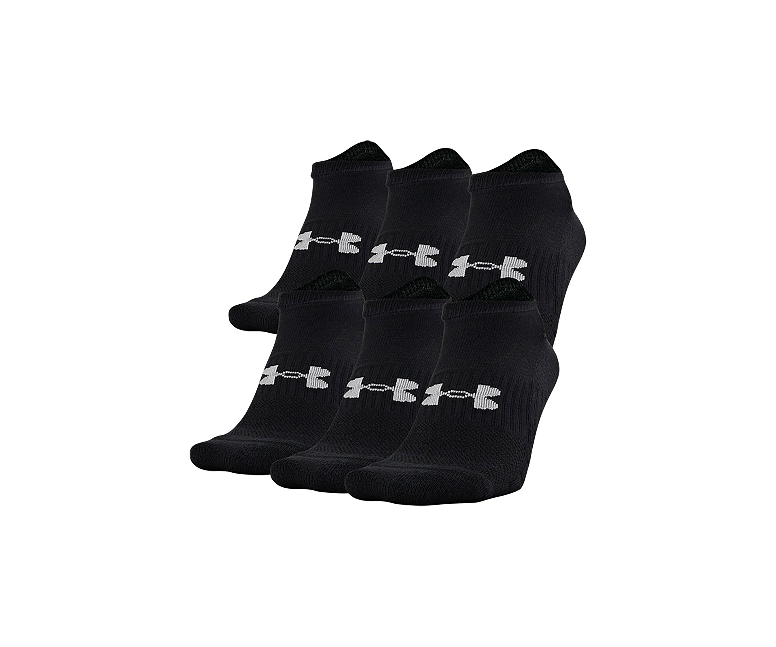 Training Cotton No Show Socks - 6 Pack