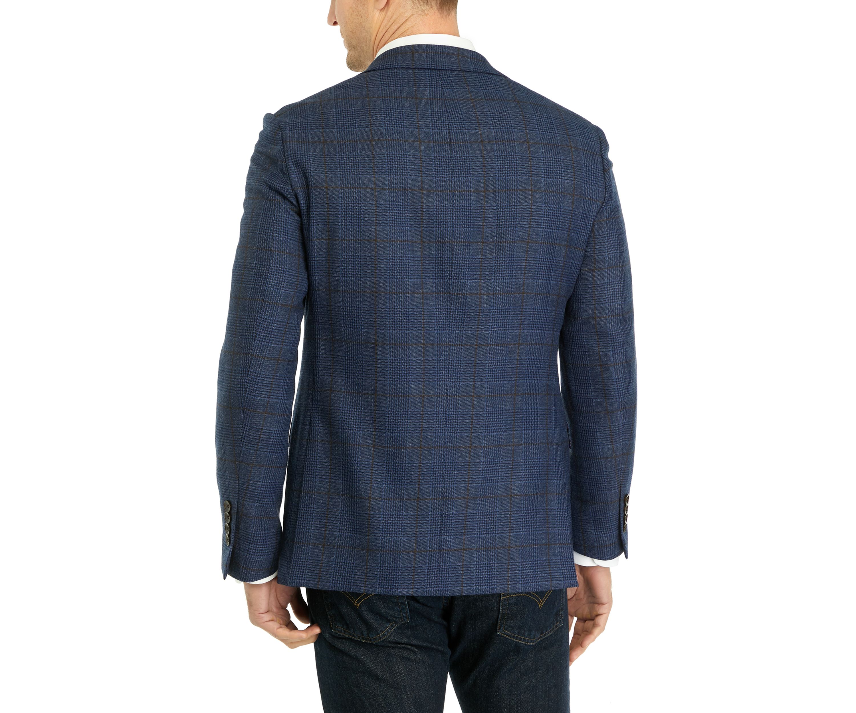 Single Breasted 2 Button-Front Sport Coat 