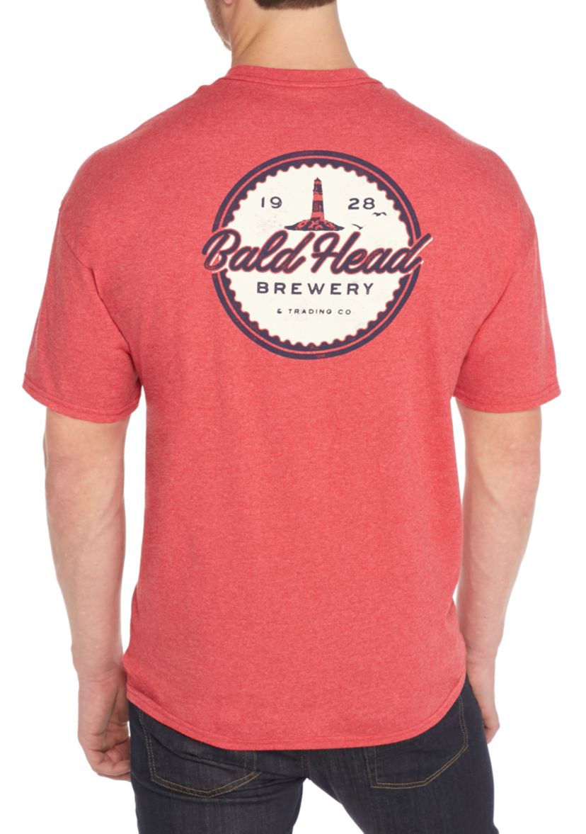 Short Sleeve Bald Head Graphic Tee