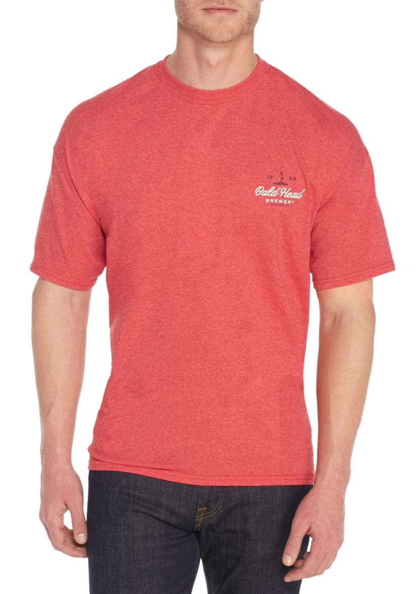 Short Sleeve Bald Head Graphic Tee