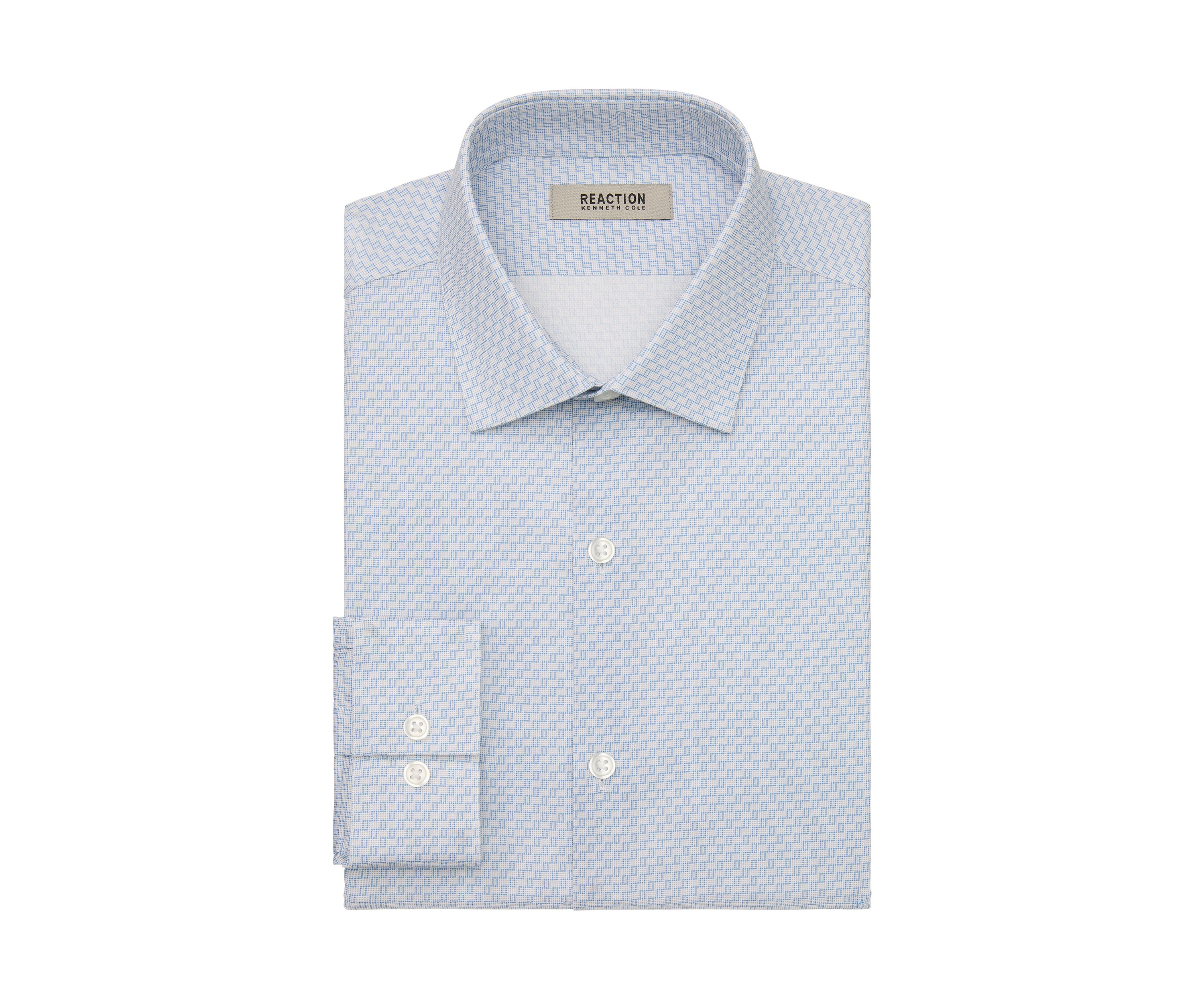 Mens Techini-Cole Stretch Slim Fit Dress Shirt