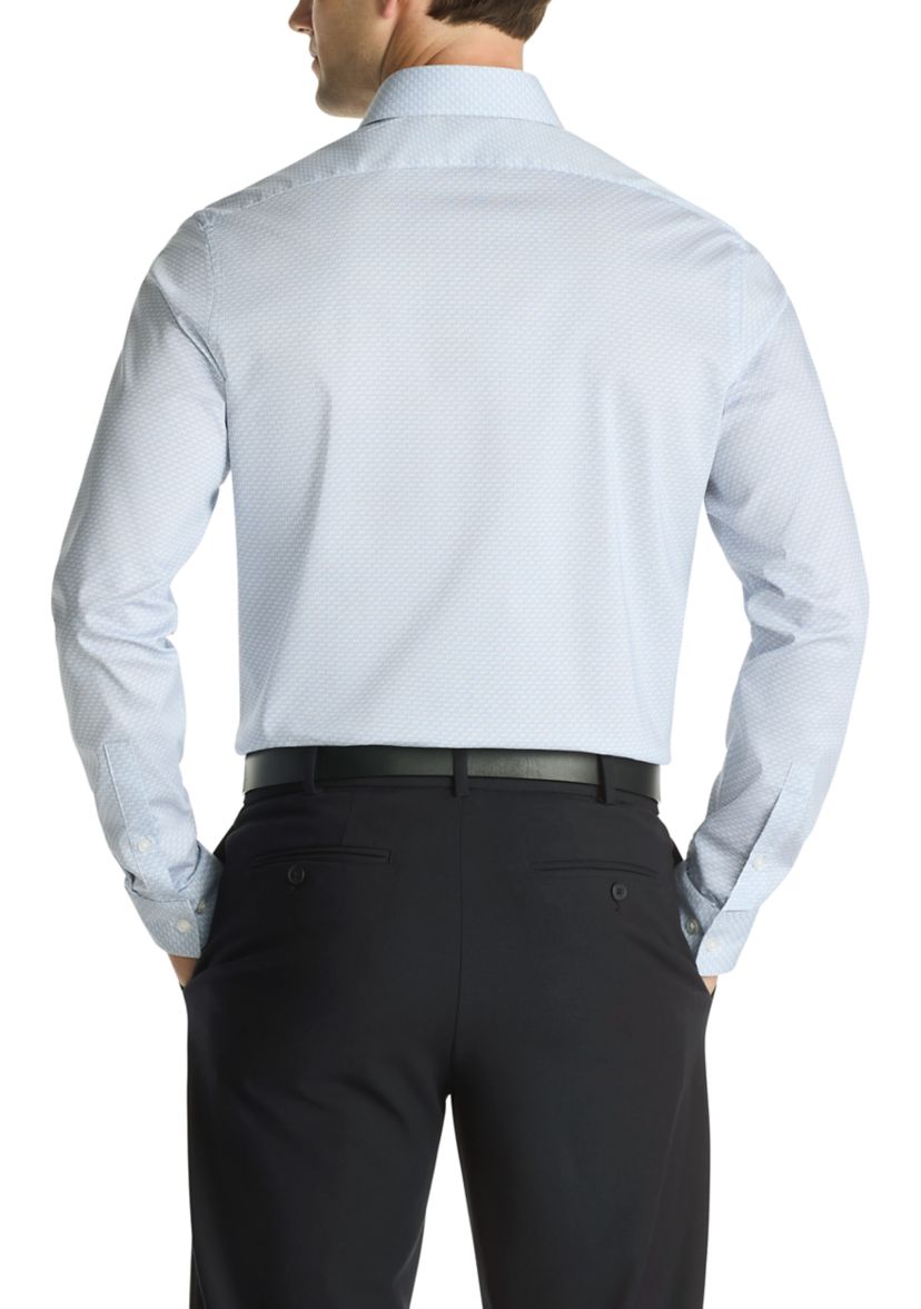 Mens Techini-Cole Stretch Slim Fit Dress Shirt