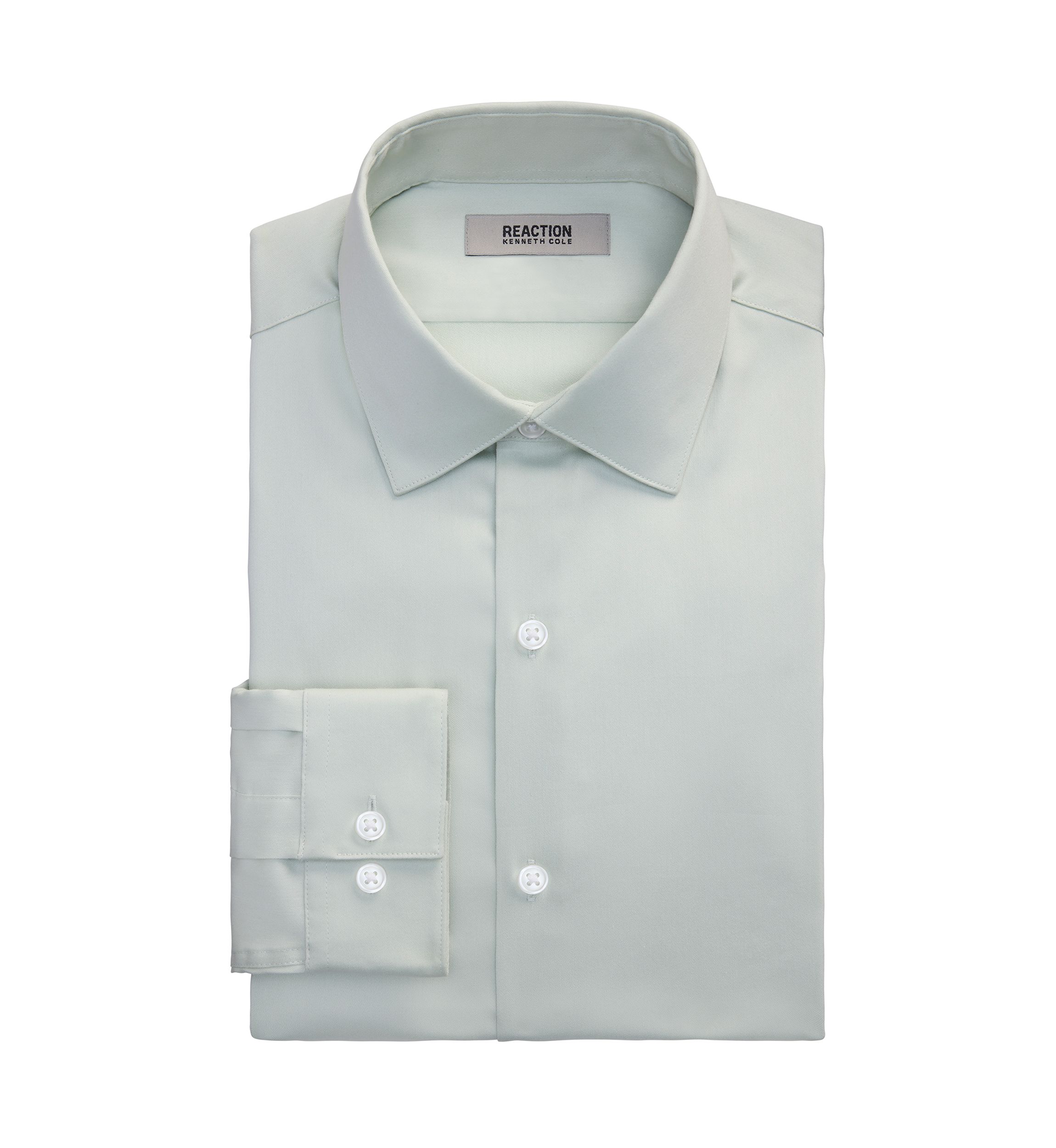 reaction kenneth cole slim fit dress shirt Kenneth Cole Men's Ready Flex Slim-Fit Suit - Light Grey main image 0