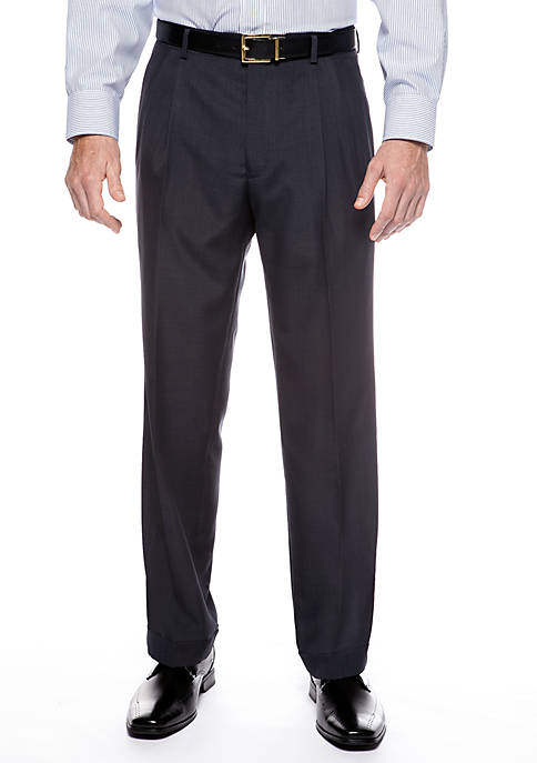 Saddlebred® Classic Fit Navy Stria Suit Separate Pants | belk