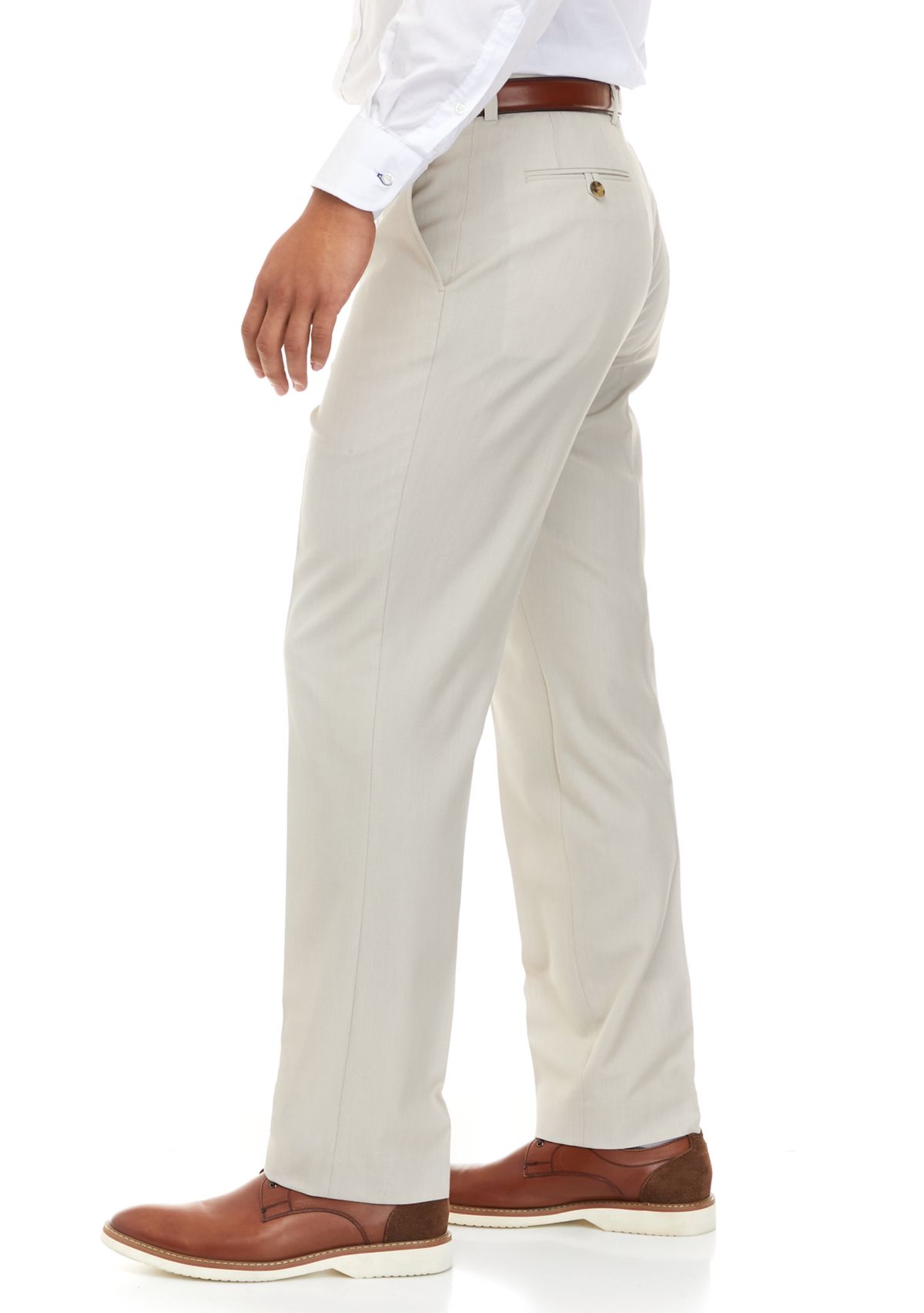 Tan Stretch Tonal Pants