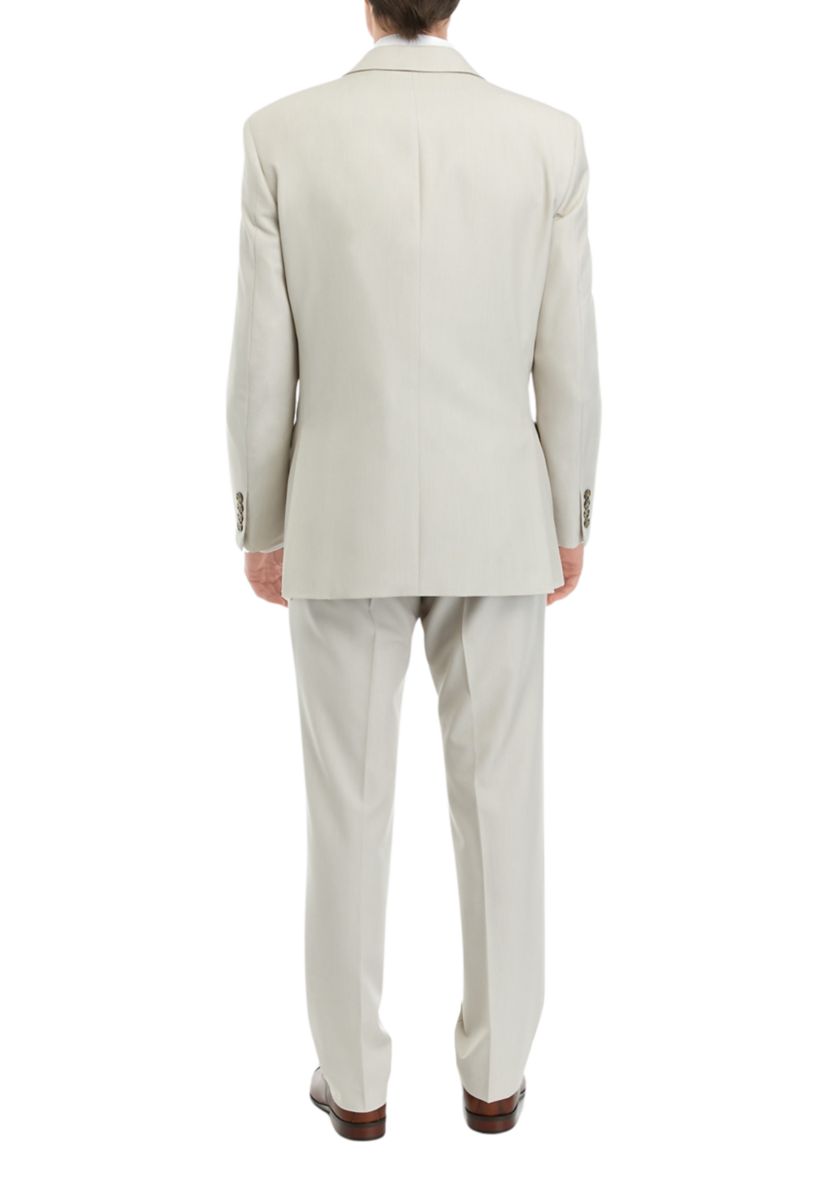 Tan Tonal Suit Pants