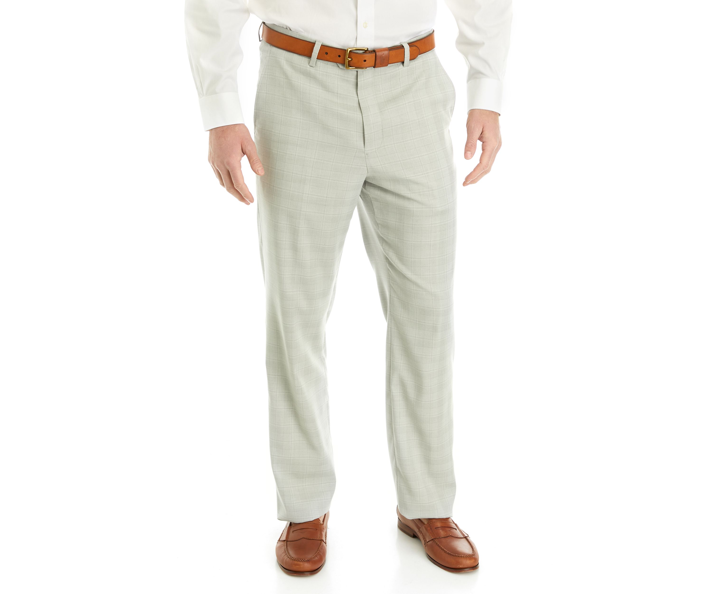 Tonal Plaid Separate Suit Pants
