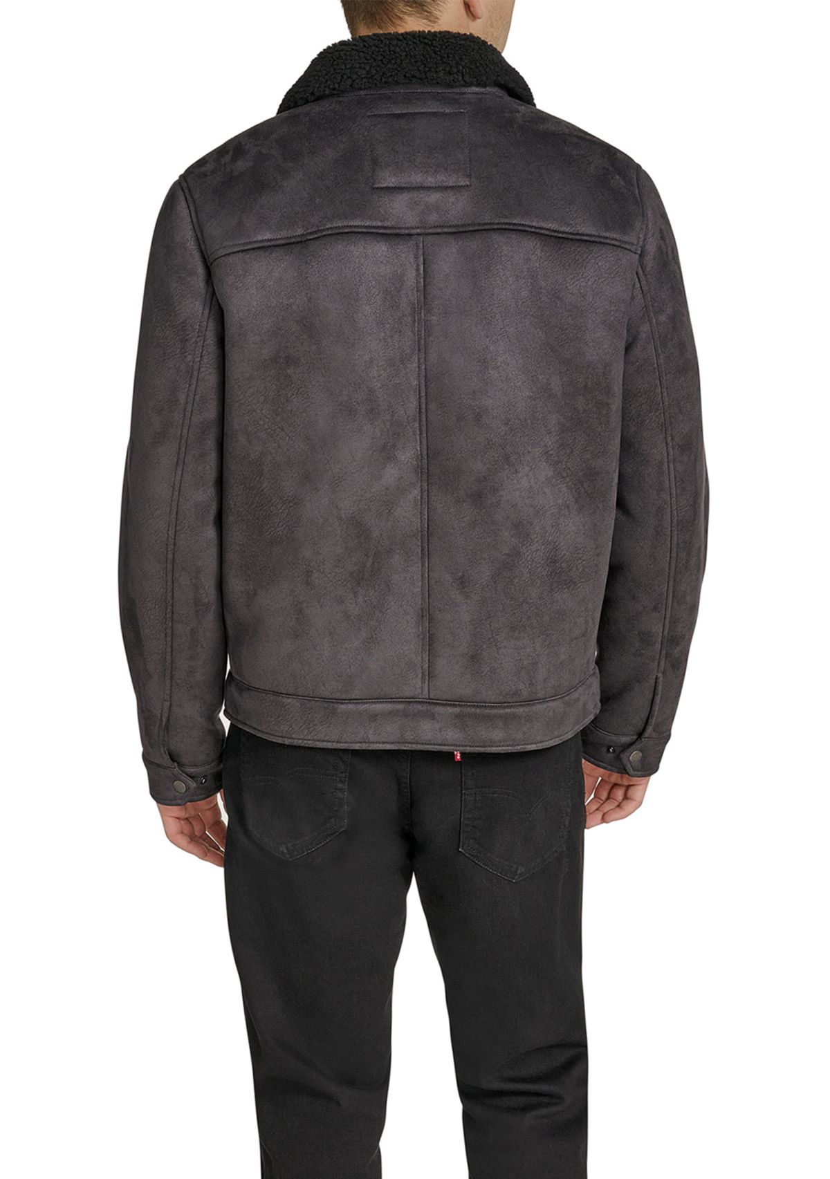 Faux Shearling Trucker Jacket 