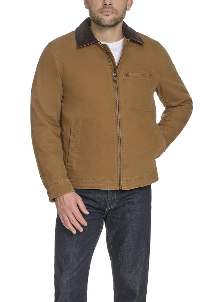 Cotton Canvas Easy Barn Jacket 
