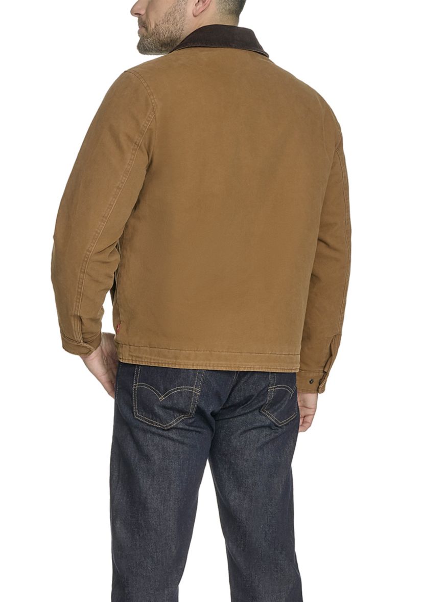 Cotton Canvas Easy Barn Jacket 