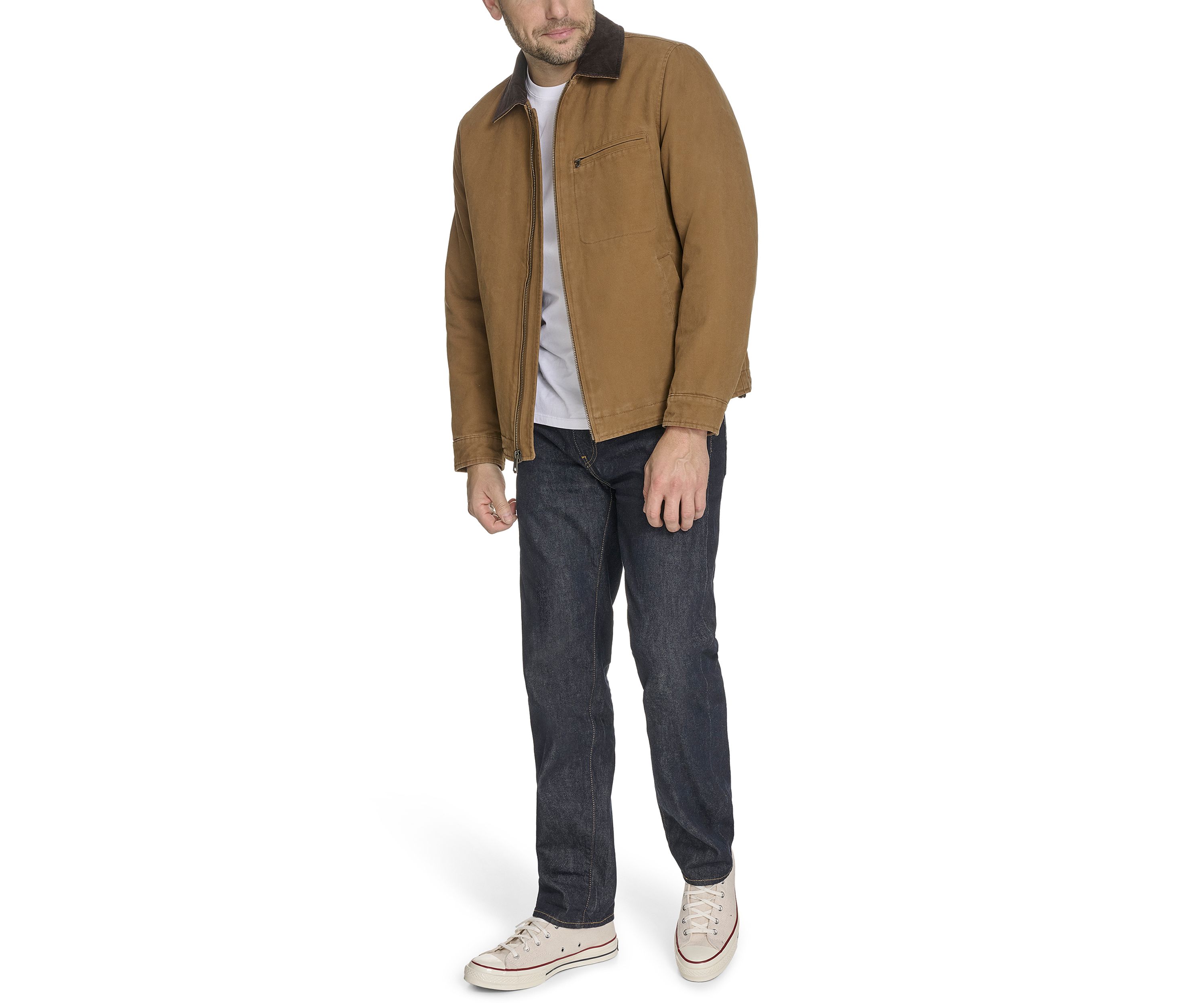 Cotton Canvas Easy Barn Jacket 