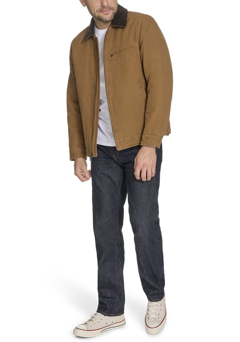 Cotton Canvas Easy Barn Jacket 