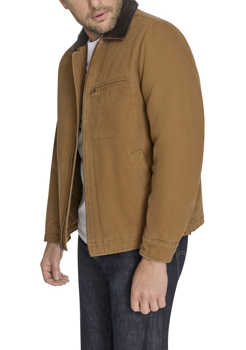 Cotton Canvas Easy Barn Jacket 