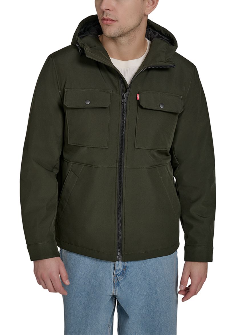 Mens Work Stormshell Hoodie