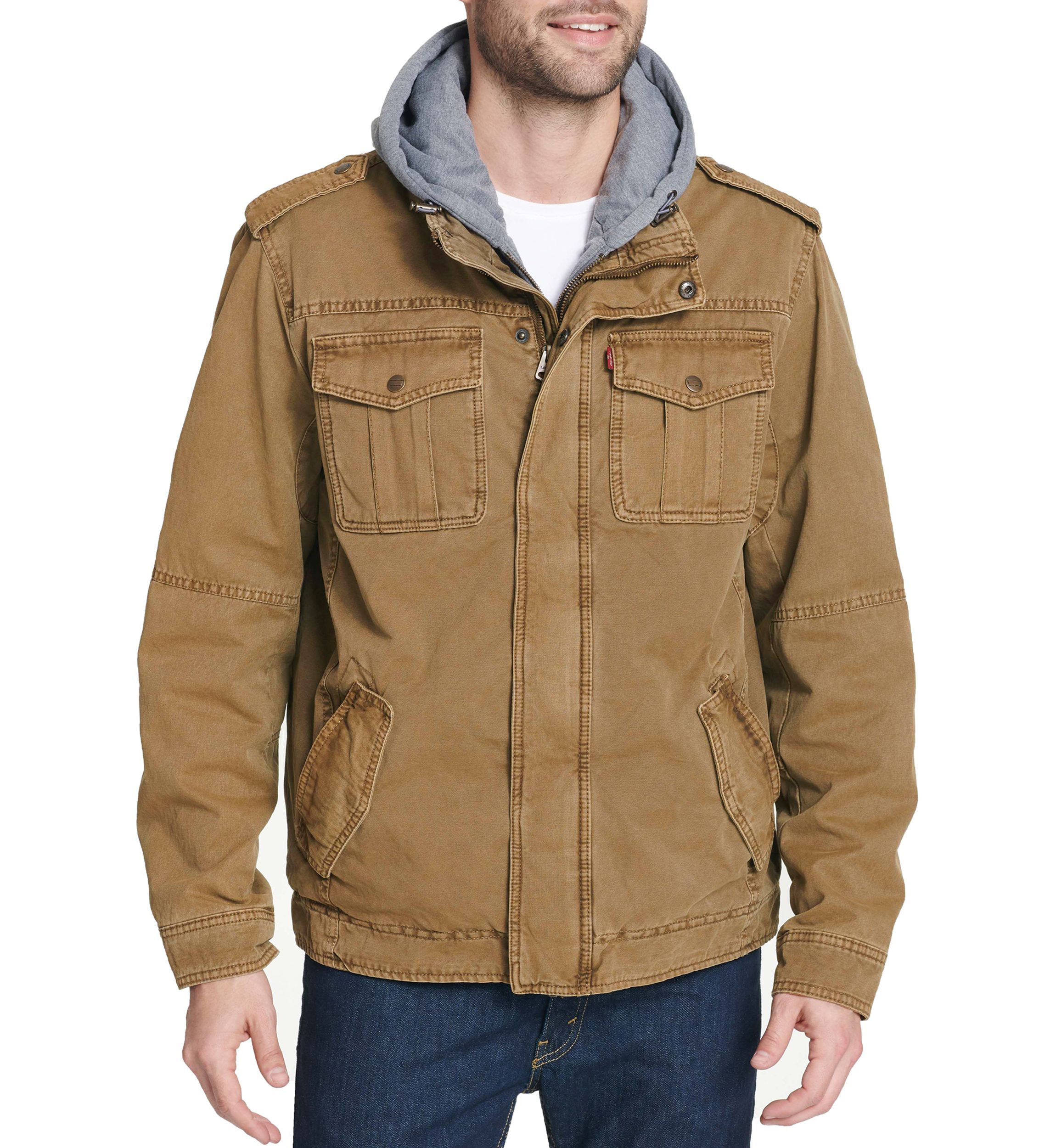 Military Trucker Jacket