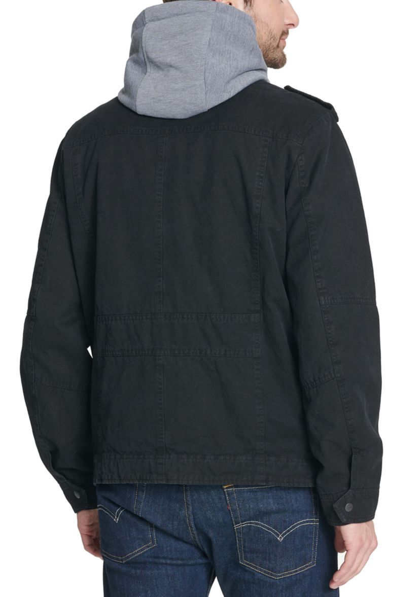 Military Trucker Jacket