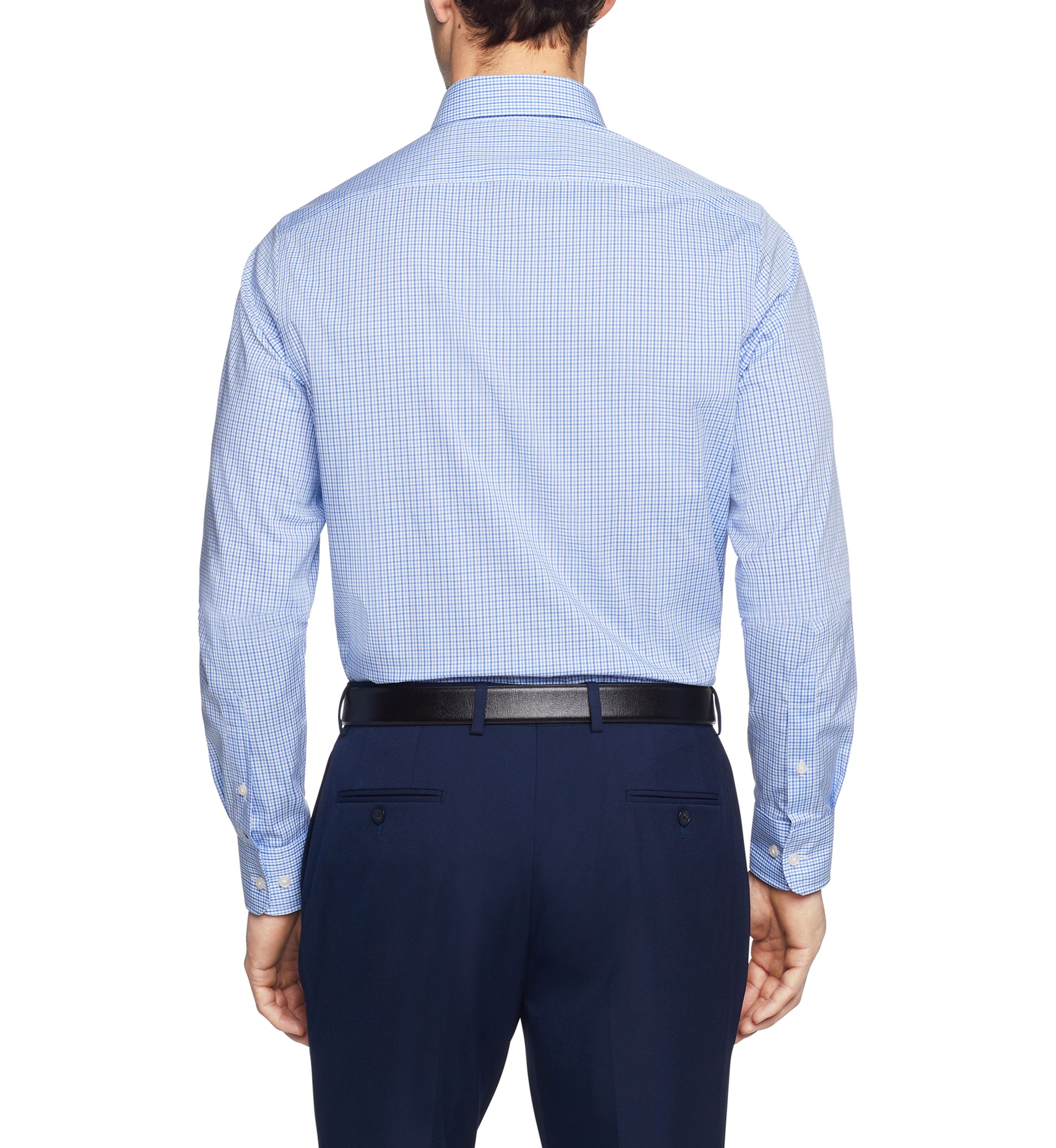 Mens TH Flex Slim Fit Twill Dress Shirt