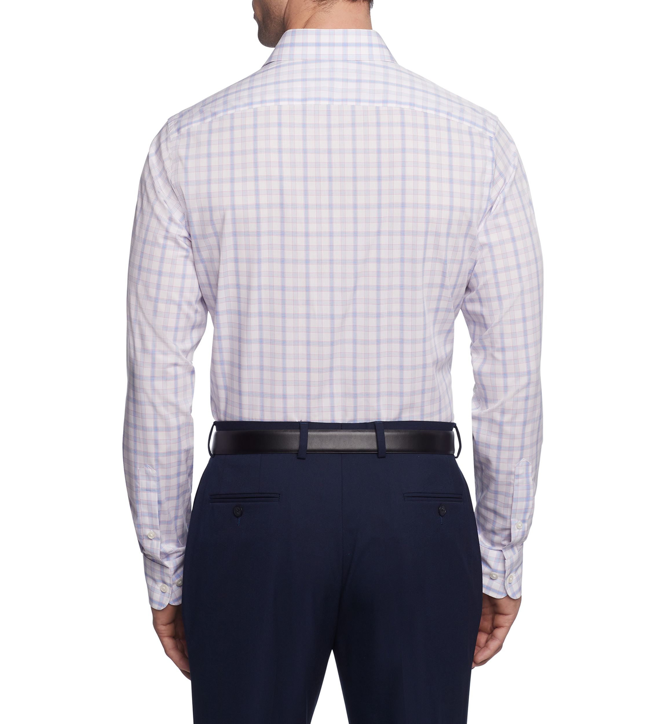 Mens TH Flex Slim Fit Twill Dress Shirt