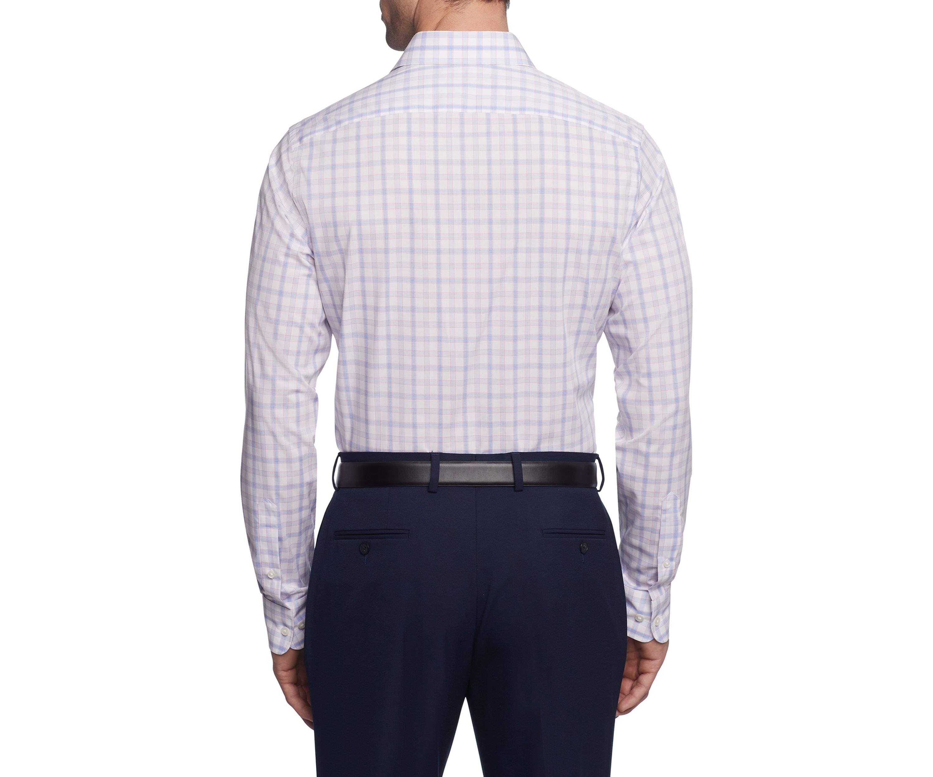 Mens TH Flex Slim Fit Twill Dress Shirt