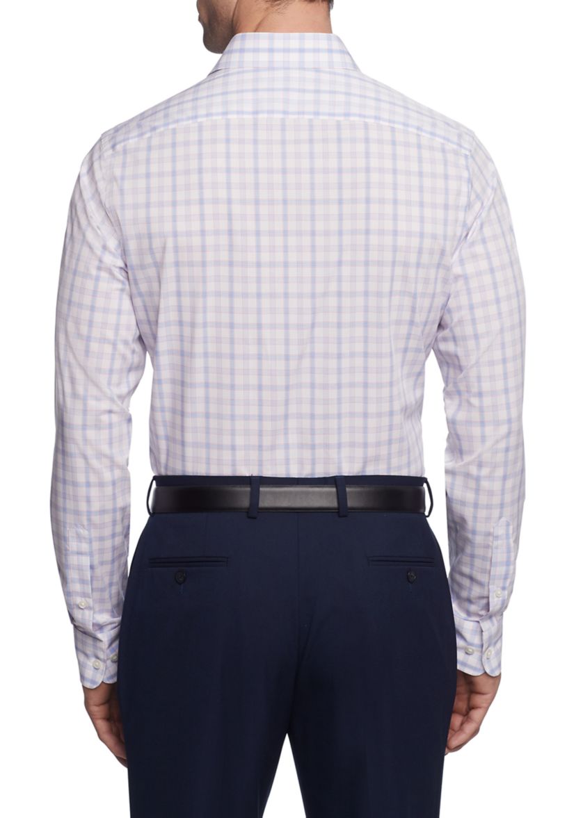 Mens TH Flex Slim Fit Twill Dress Shirt